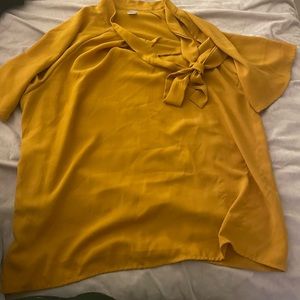 H&M Gold Blouse